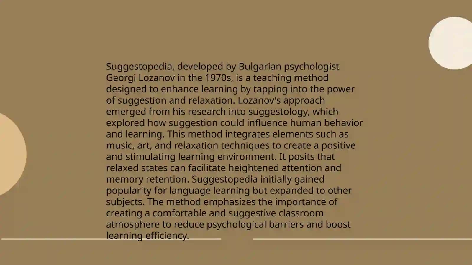 Suggestopedia 4