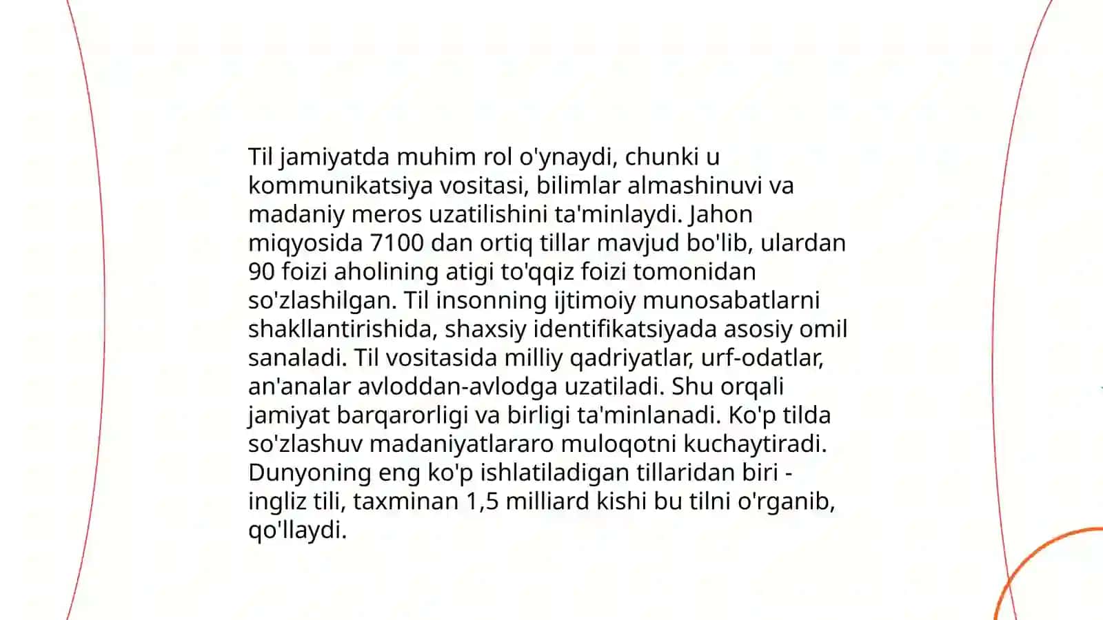 Til va ijtimoiy jarayonlar 4