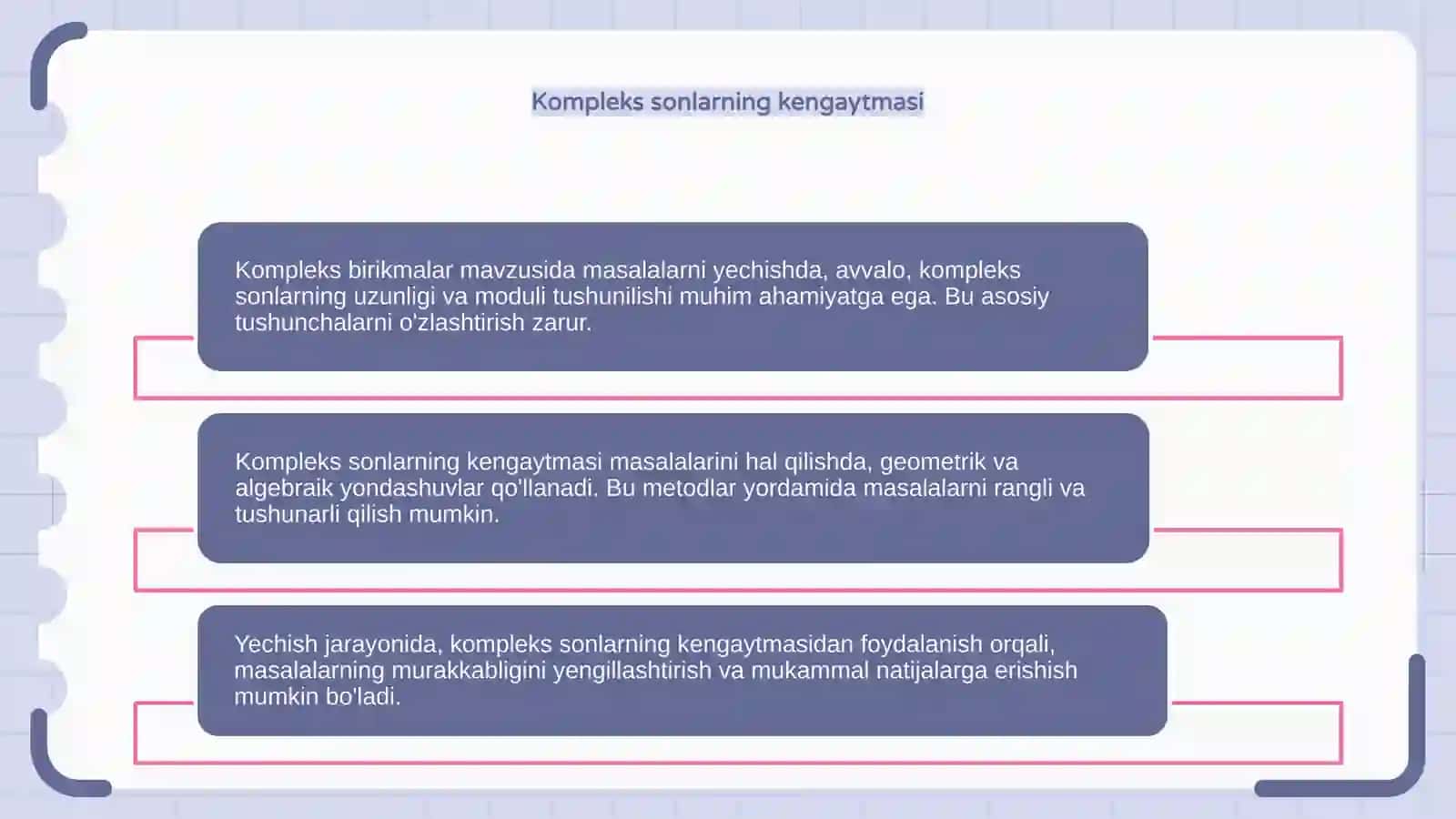 Kompleks birikmalar mavzusiga oid masalalar yechish 4