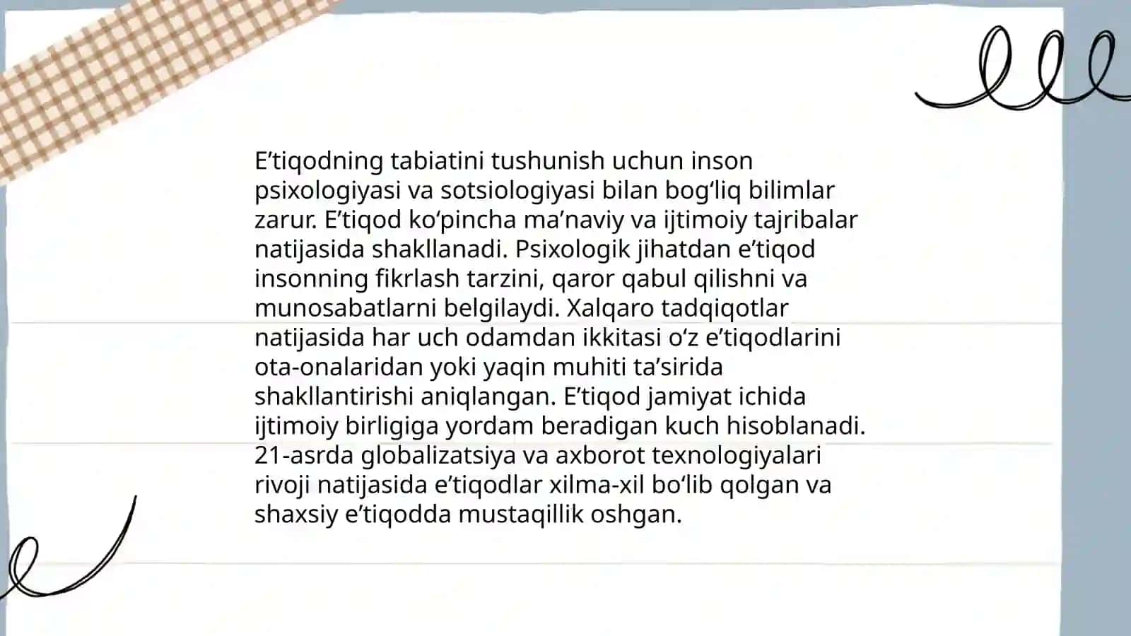 Qadriyat ustanovka va eʼtiqod 4