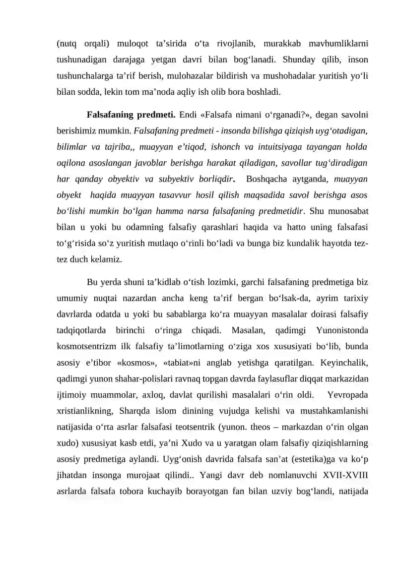 Falsafa nima 4