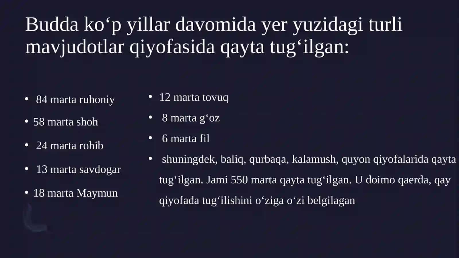 BUDDAVIYLIK  Dini  tarixi va asosiy  g`oyalari 4