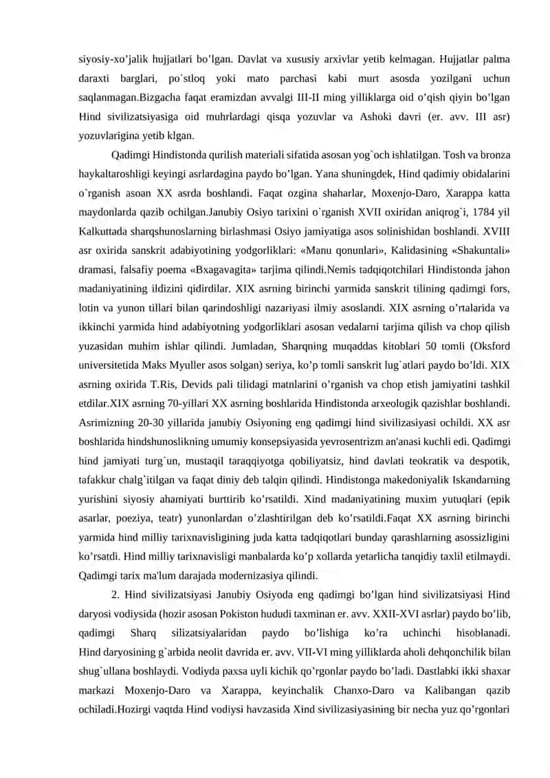 Hind sivilizatsiyasi 4
