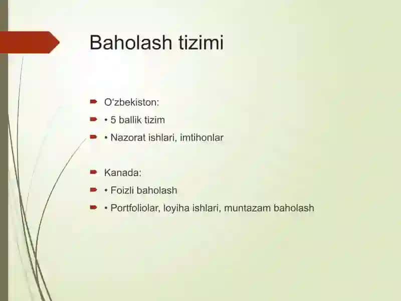 O‘zbekiston va Canada  ta’lim tizimi 4