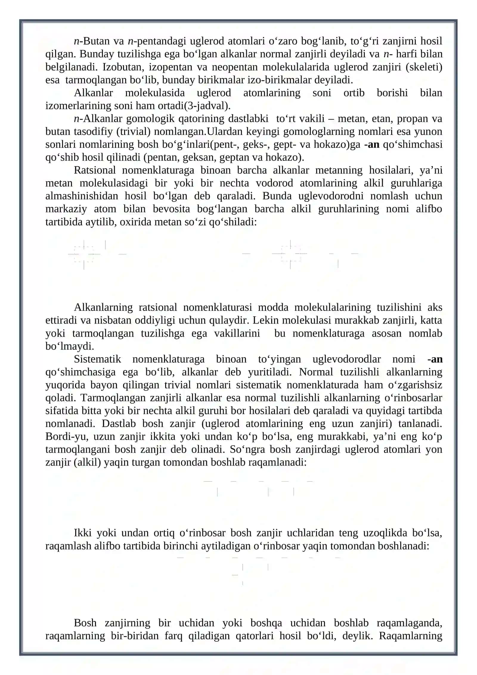 Alkanlarning xossalari 4