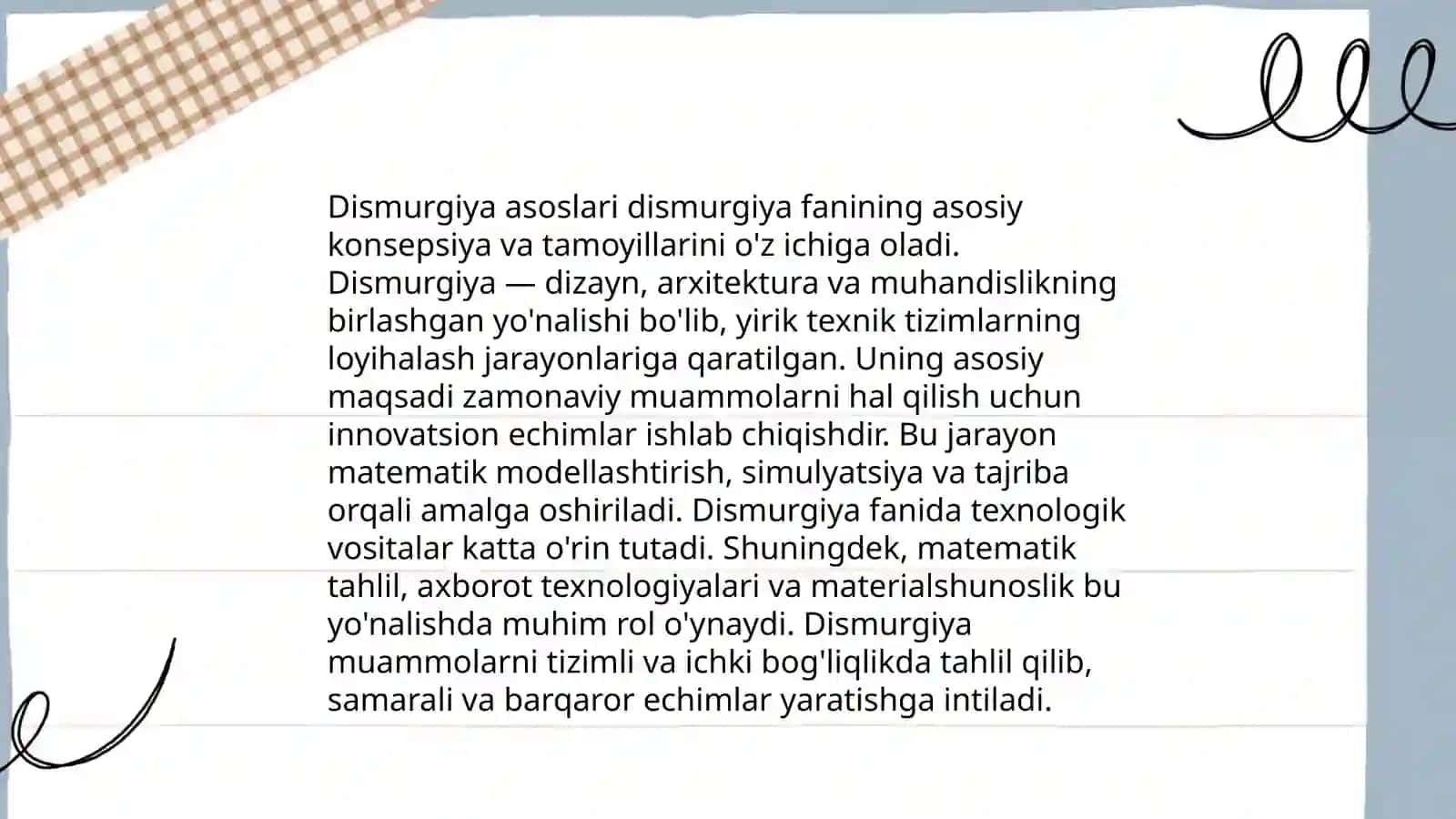 Dismurgiya 4