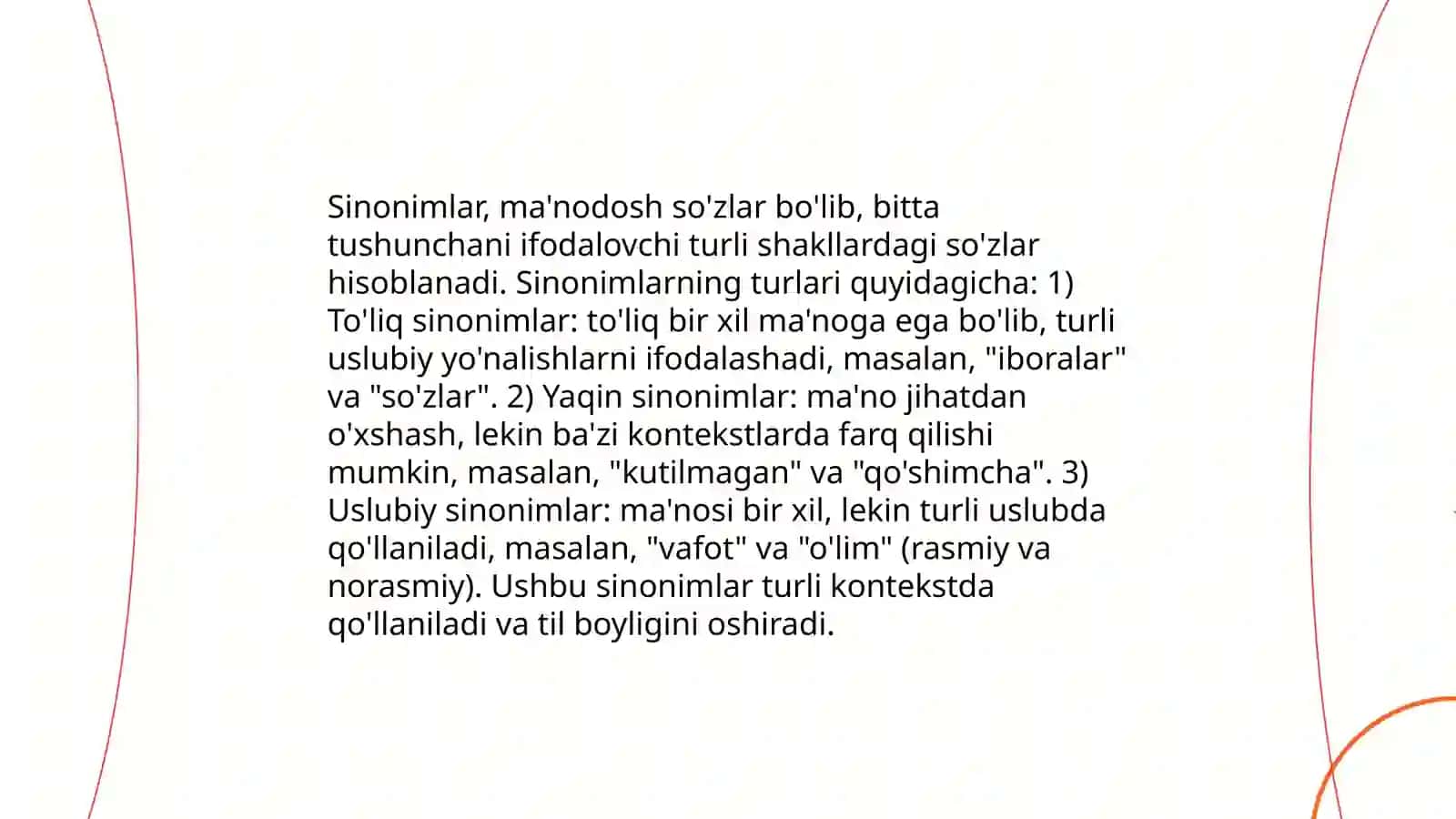 Sinonimlar 4