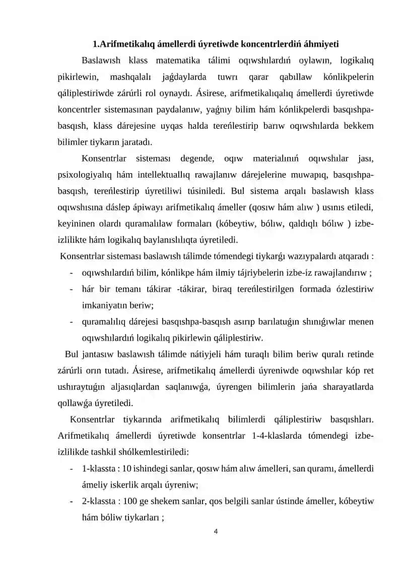 Kurs ishi 4