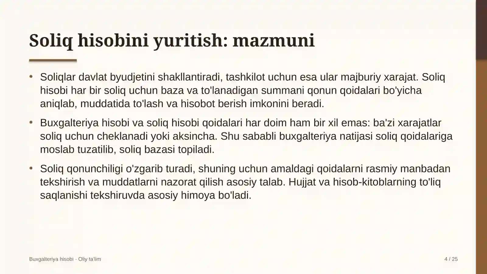 elektr montaj ishlarida soliq hisobini yuritish 5879 4