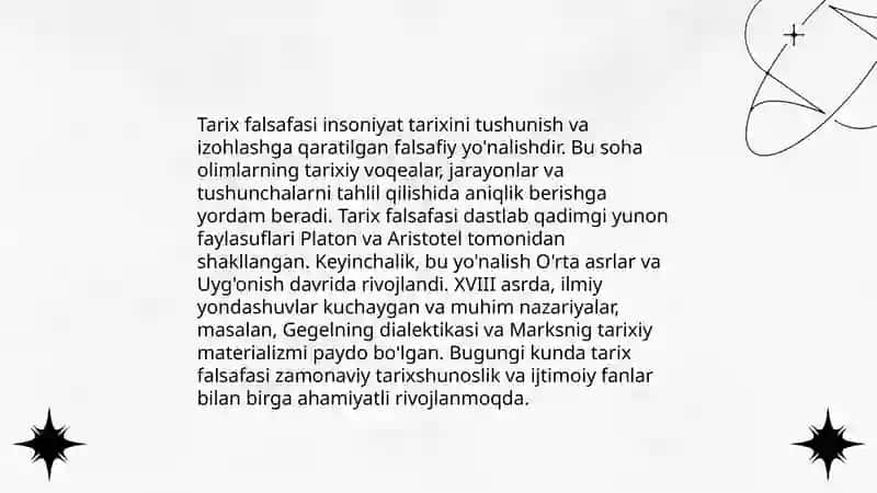 Tarix falsafasining tuzilishi va funksiyalari 4