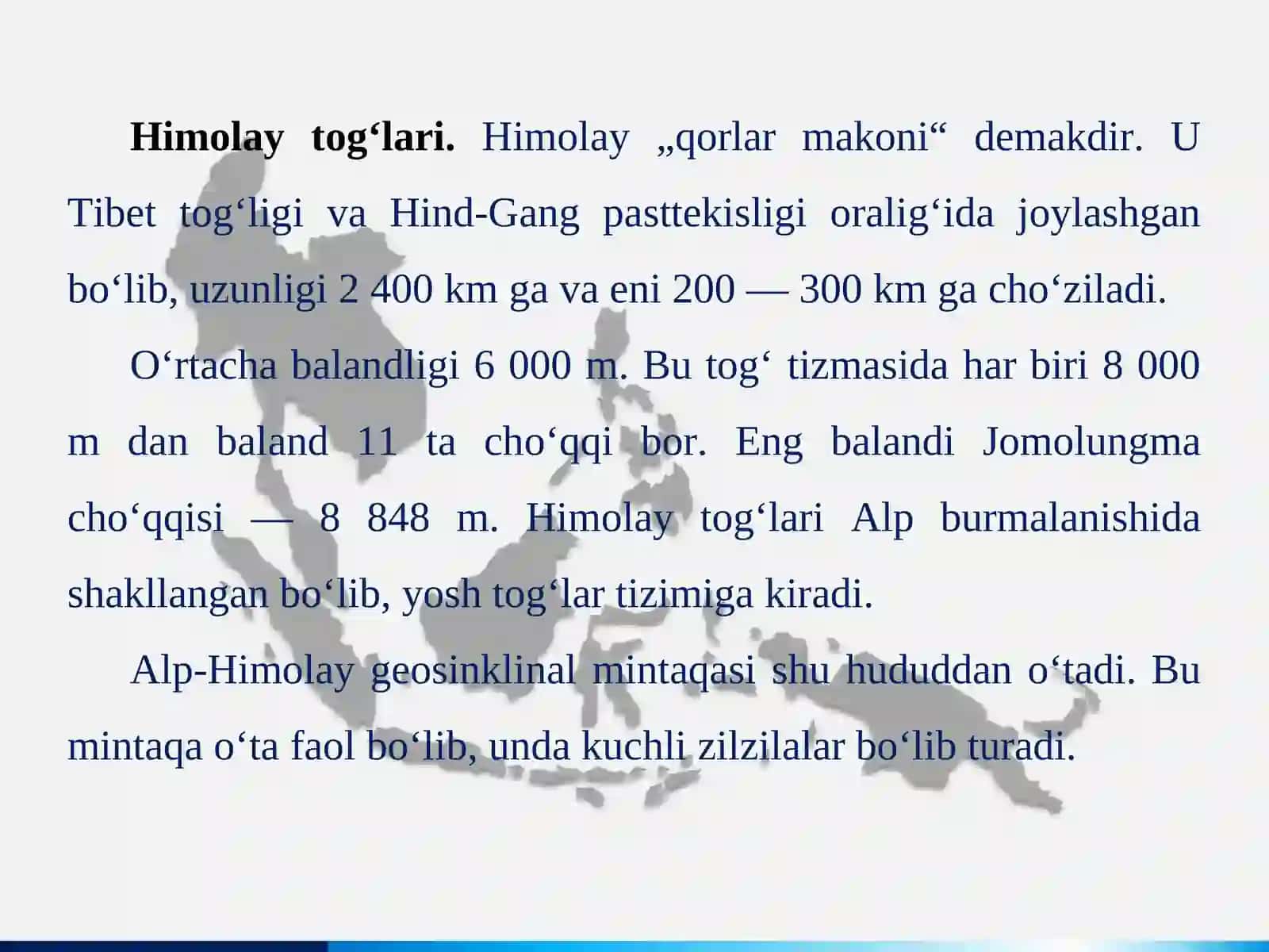 Janubiy Osiyo 4