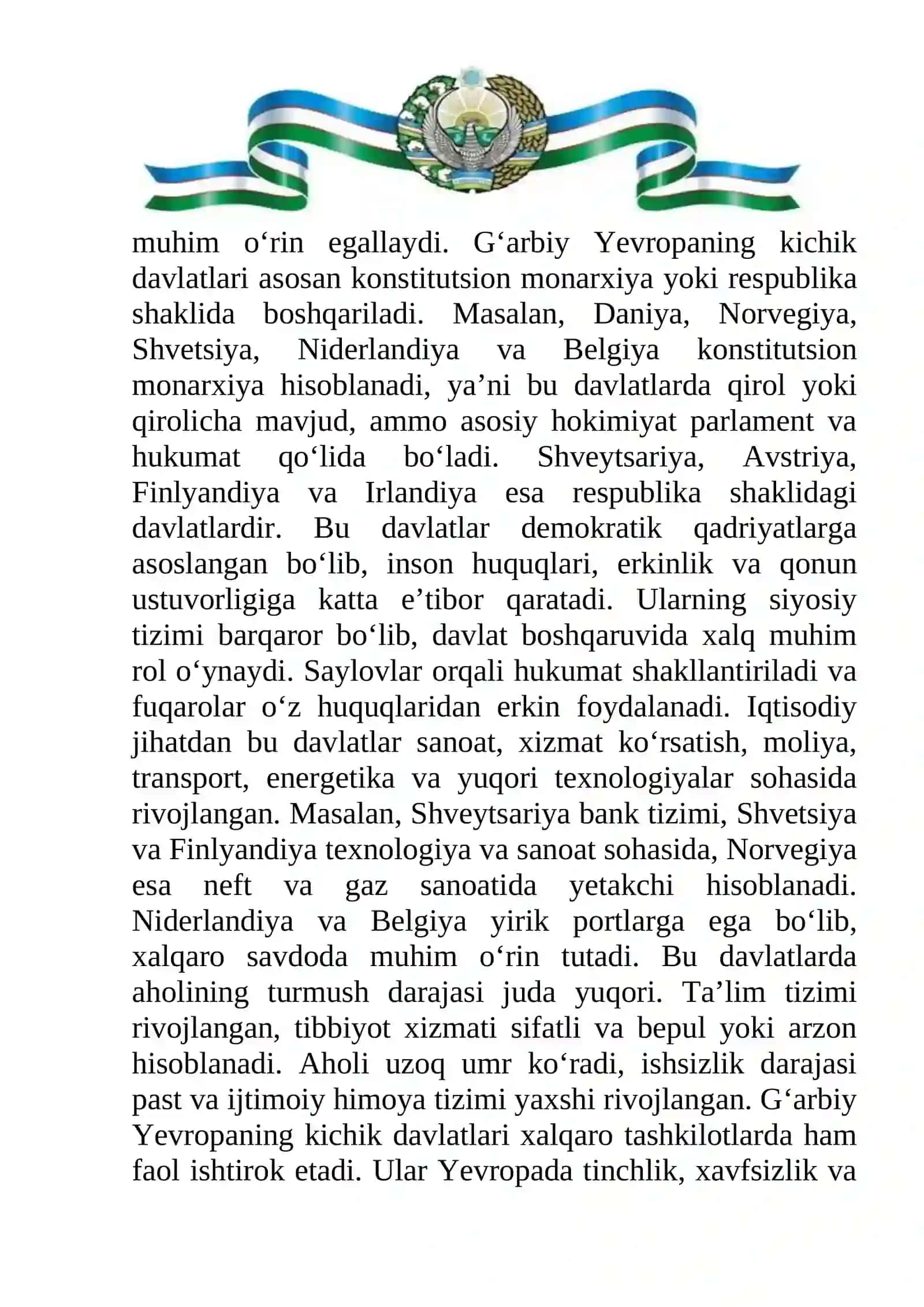 1945—2017 yillarda Gʻarbiy Yevropaning kichik davlatlari 4