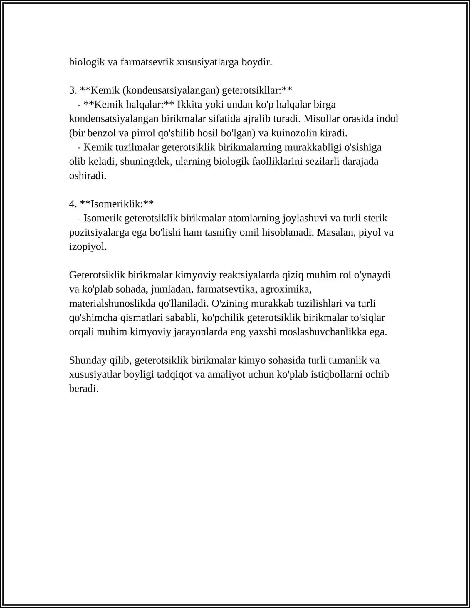 GETEROTSIKLIK BIRIKMALAR 4