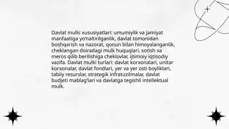 Mulk shakllari 4