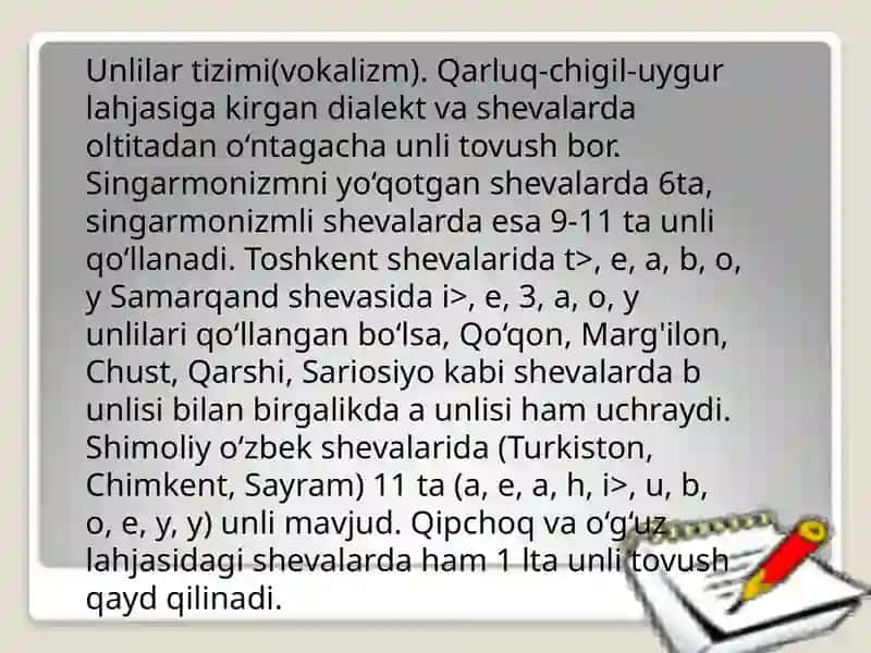 O'ZBEKDIALEKTALOGIYASI 4