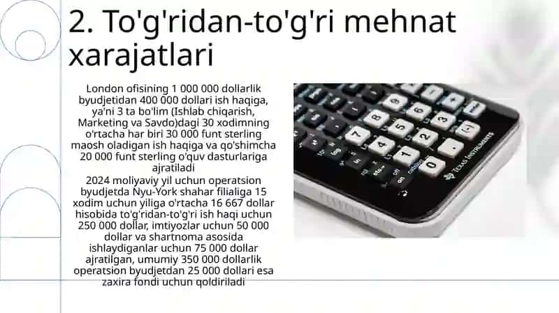 Operativ byudjet 4