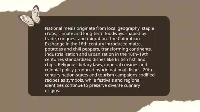 National meals 4