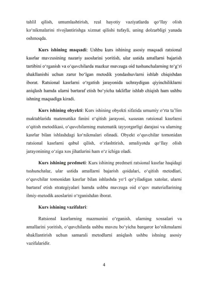 Ratsional kasrlar 4