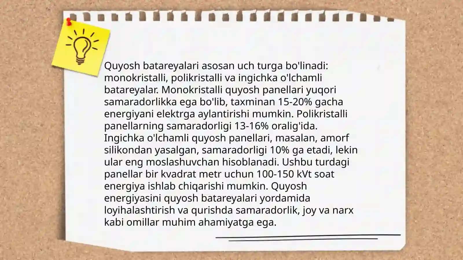 Quyosh energiyasidan foydalanish 4