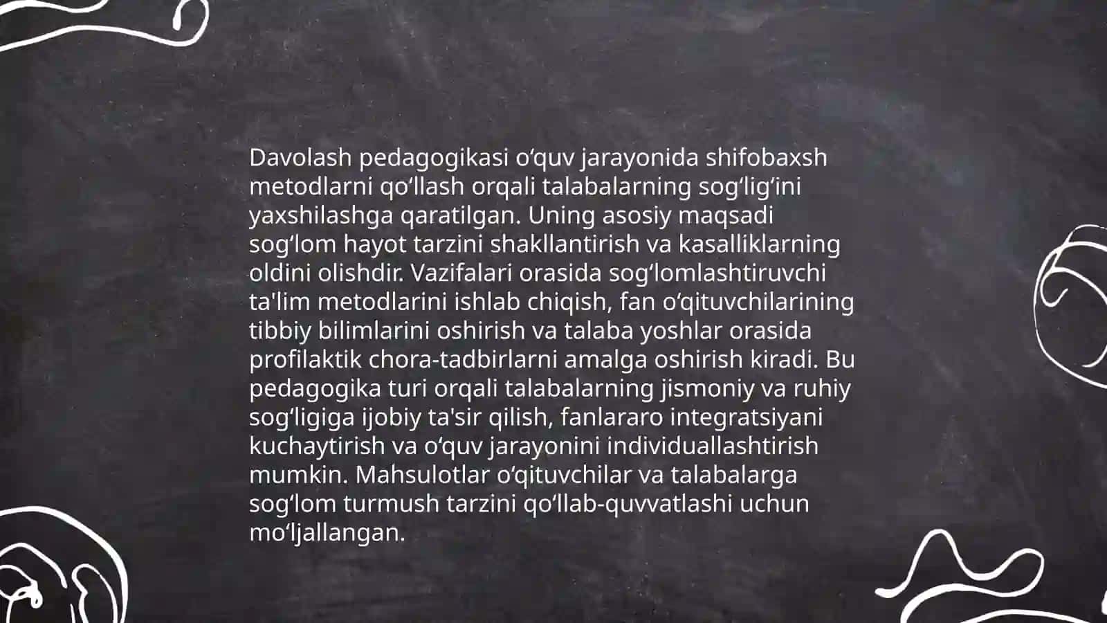 Davolash pedagogikasining ilmiy asoslari 4