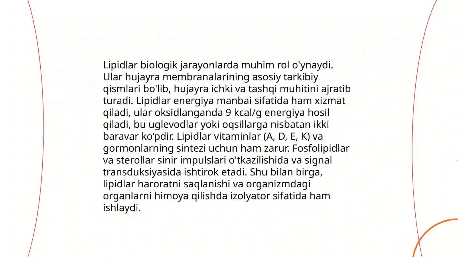 Lipidlar 4