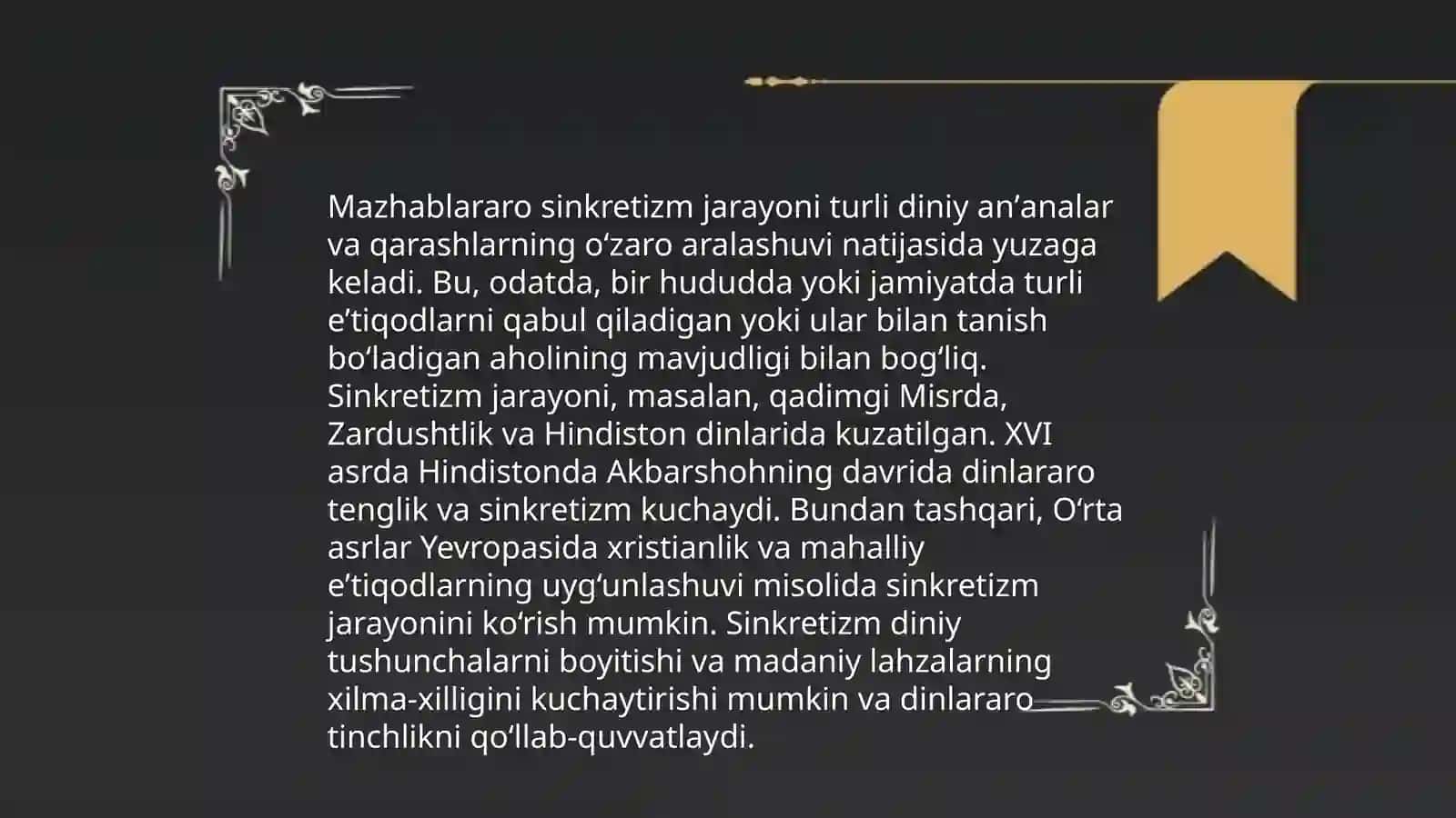 Diniy talimotlar tarixi 4