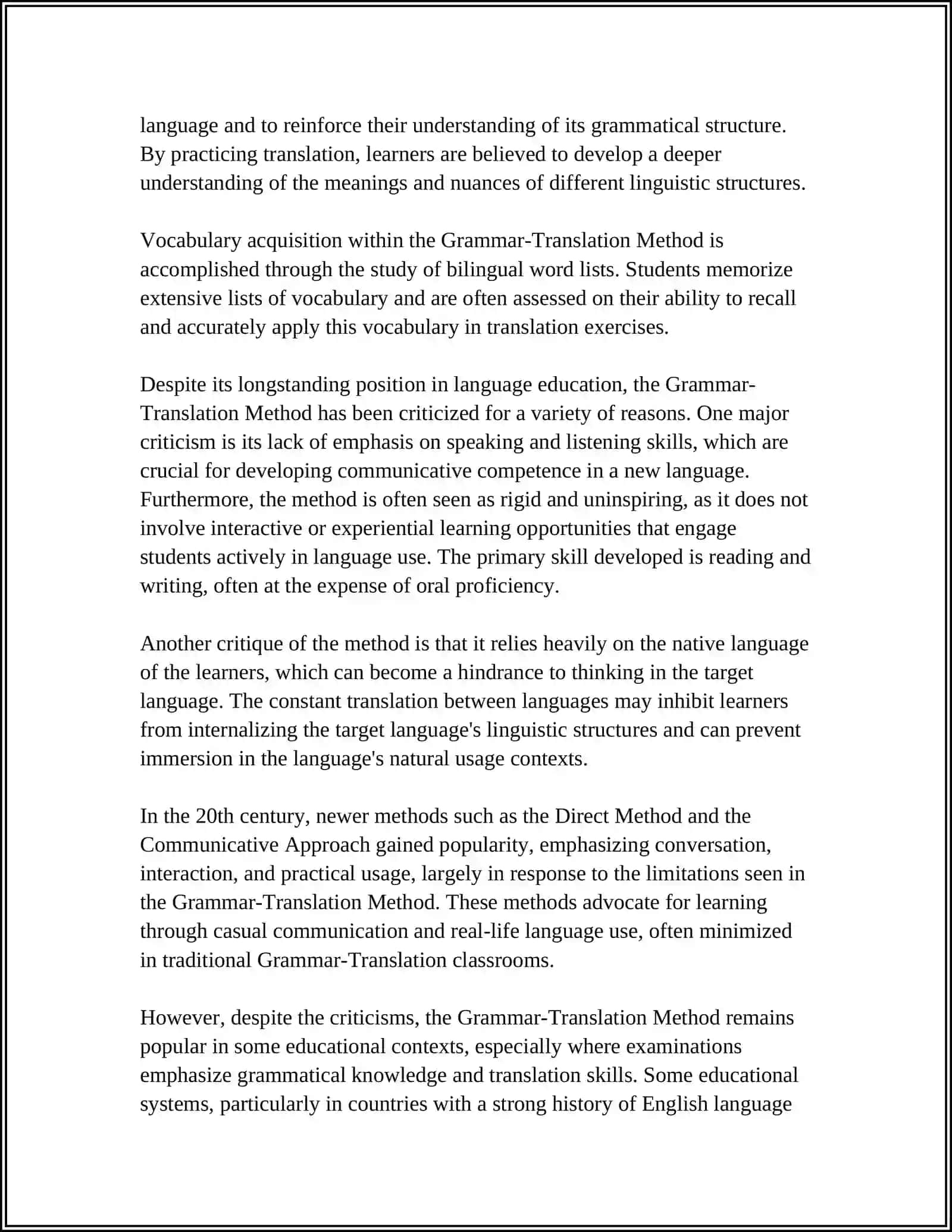 Grammar-Translation Method 4