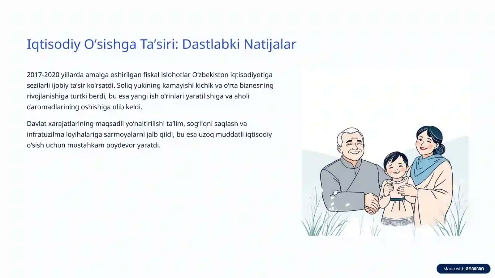 Oʻzbekistonda Fiskal Siyosatning Iqtisodiy Oʻsishga Taʼsiri: 2017-2025 Yillar Tahlili 4