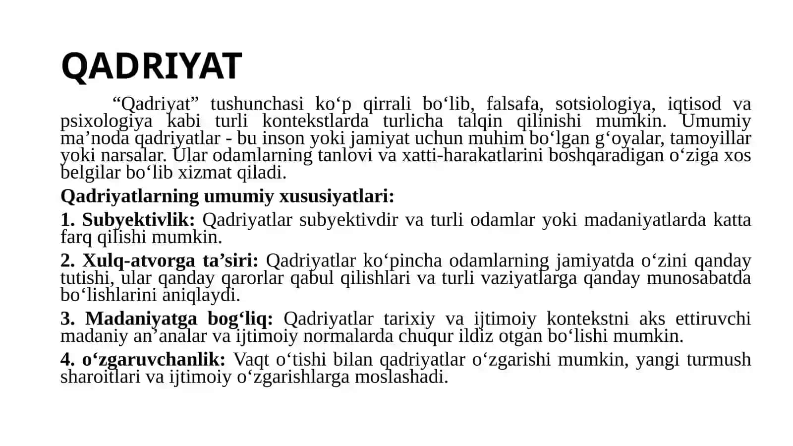 10-mavzu.Qadriyatlarfalsafasi(aksiologyia) 4