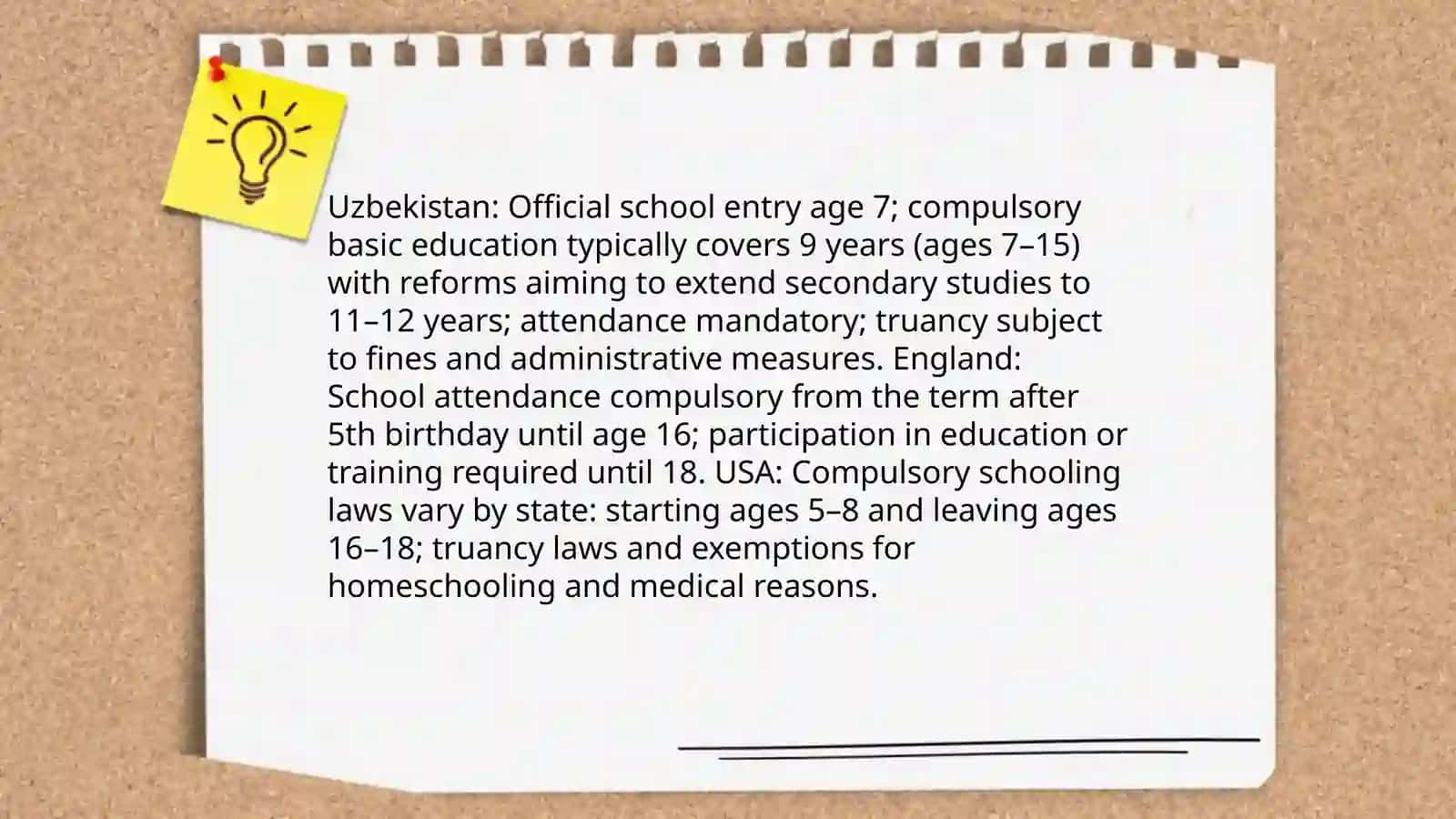 Educational System Uzbekistan England and Usa 4
