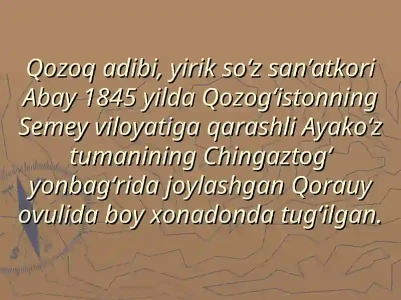 Abay 4