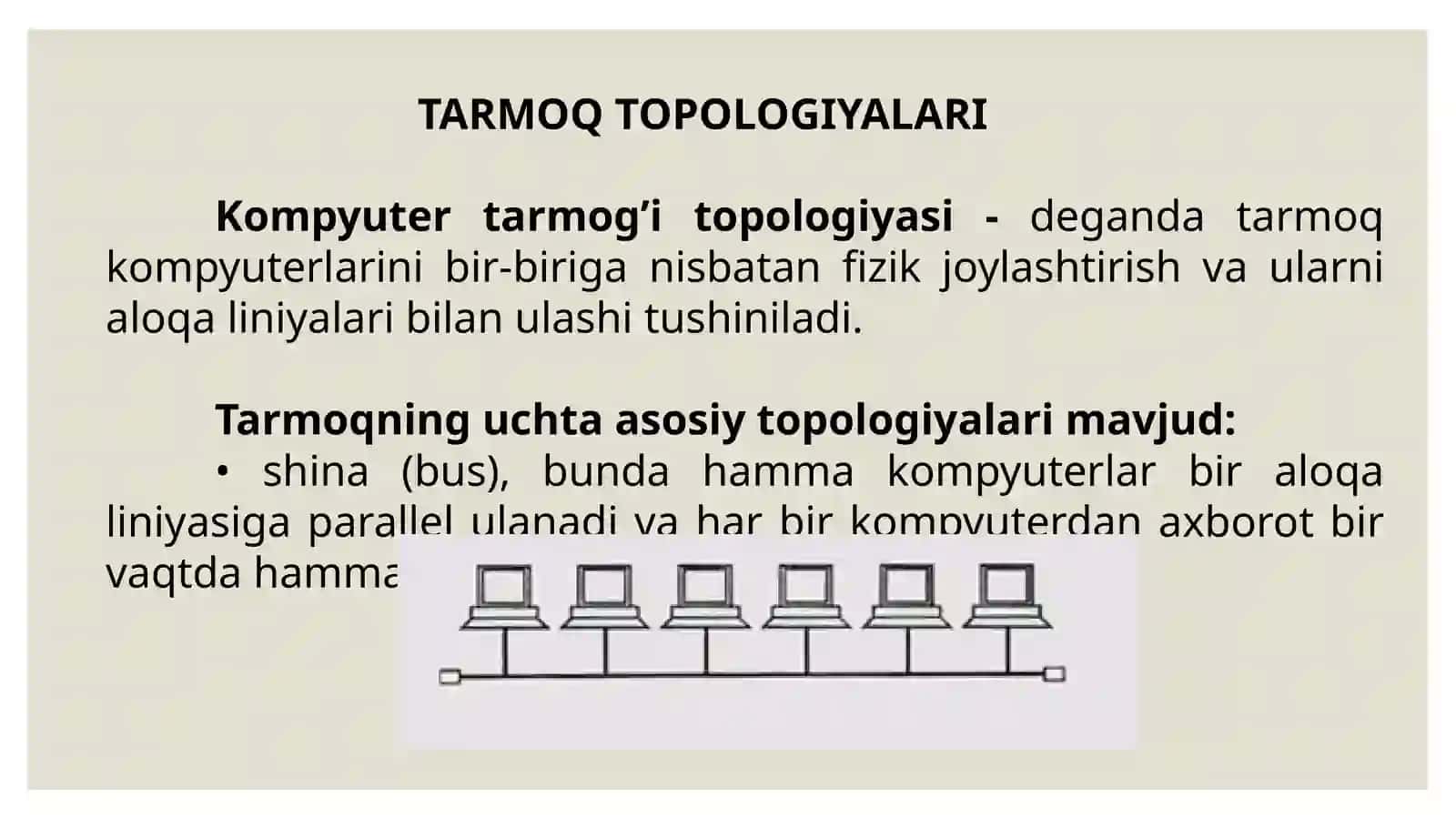 TARMOQ TURLARI 4
