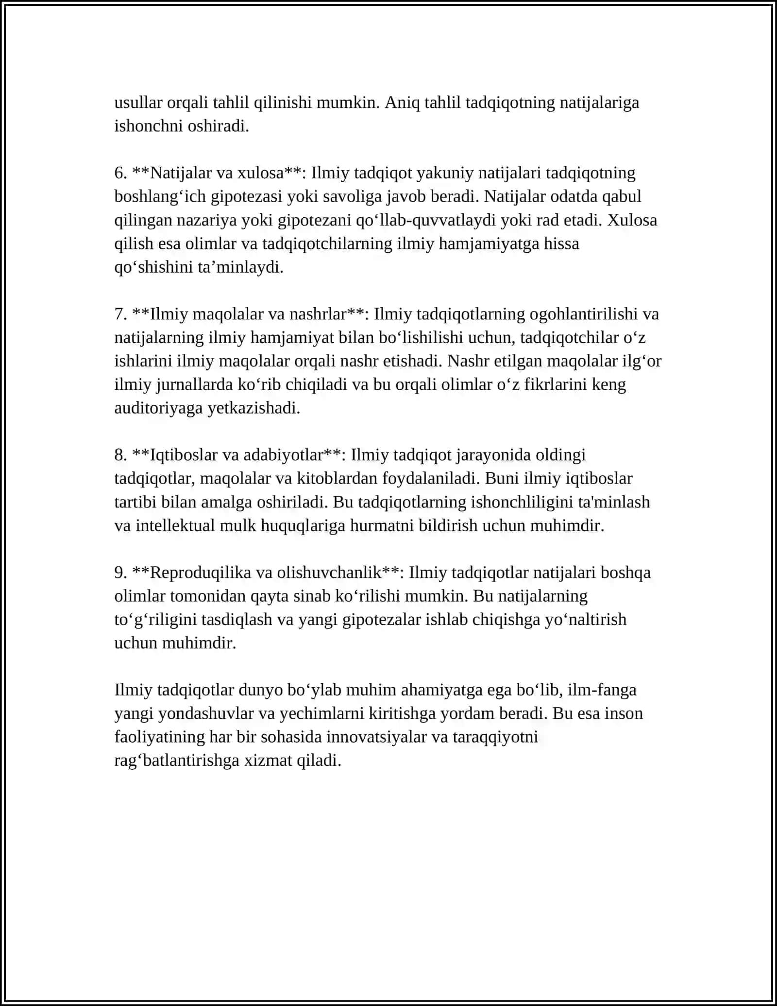 ILMIY TADQIQOT METODOLOGIYASI VA TEXNIKASI 4