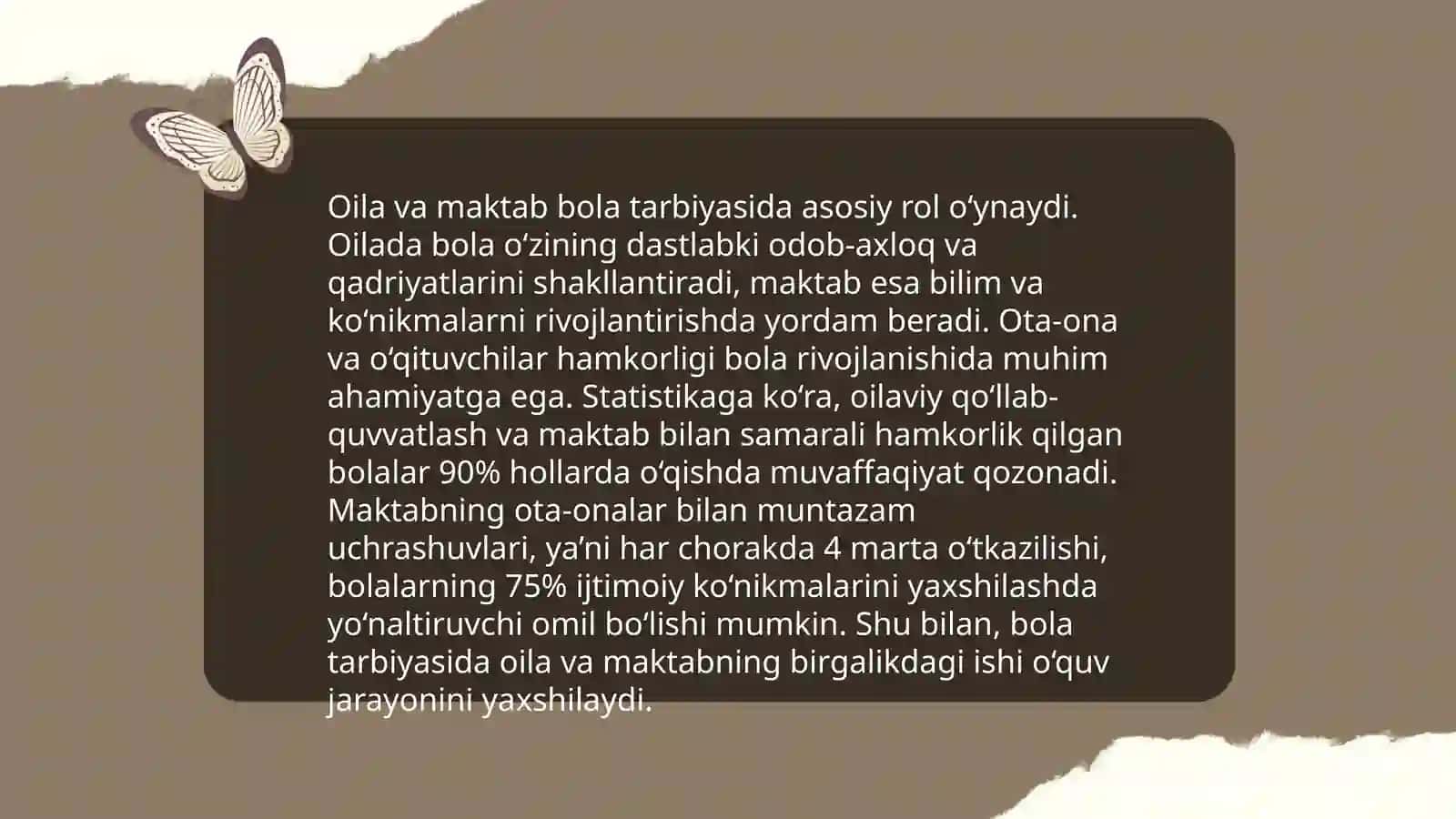 Ta'lim tarbiya jarayonida oilaning o'rni 4
