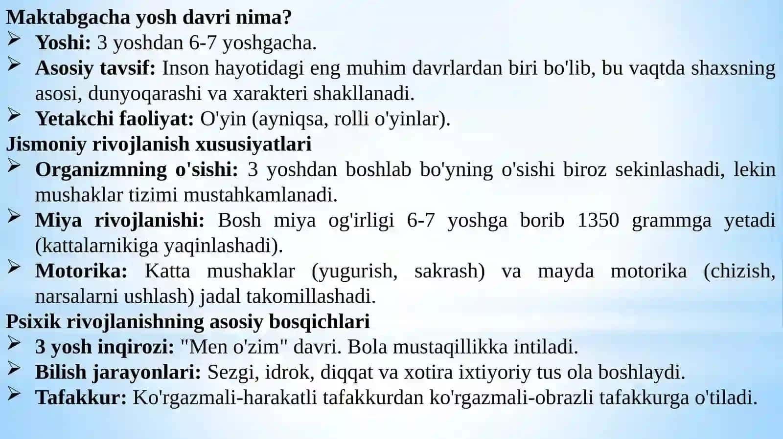 Maktabgacha tarbiya yosh davri 4