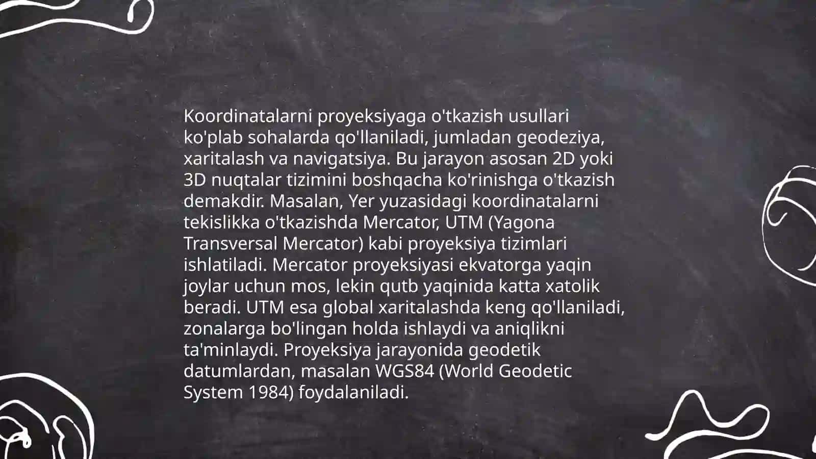 Kartografik proyeksiyalar 4