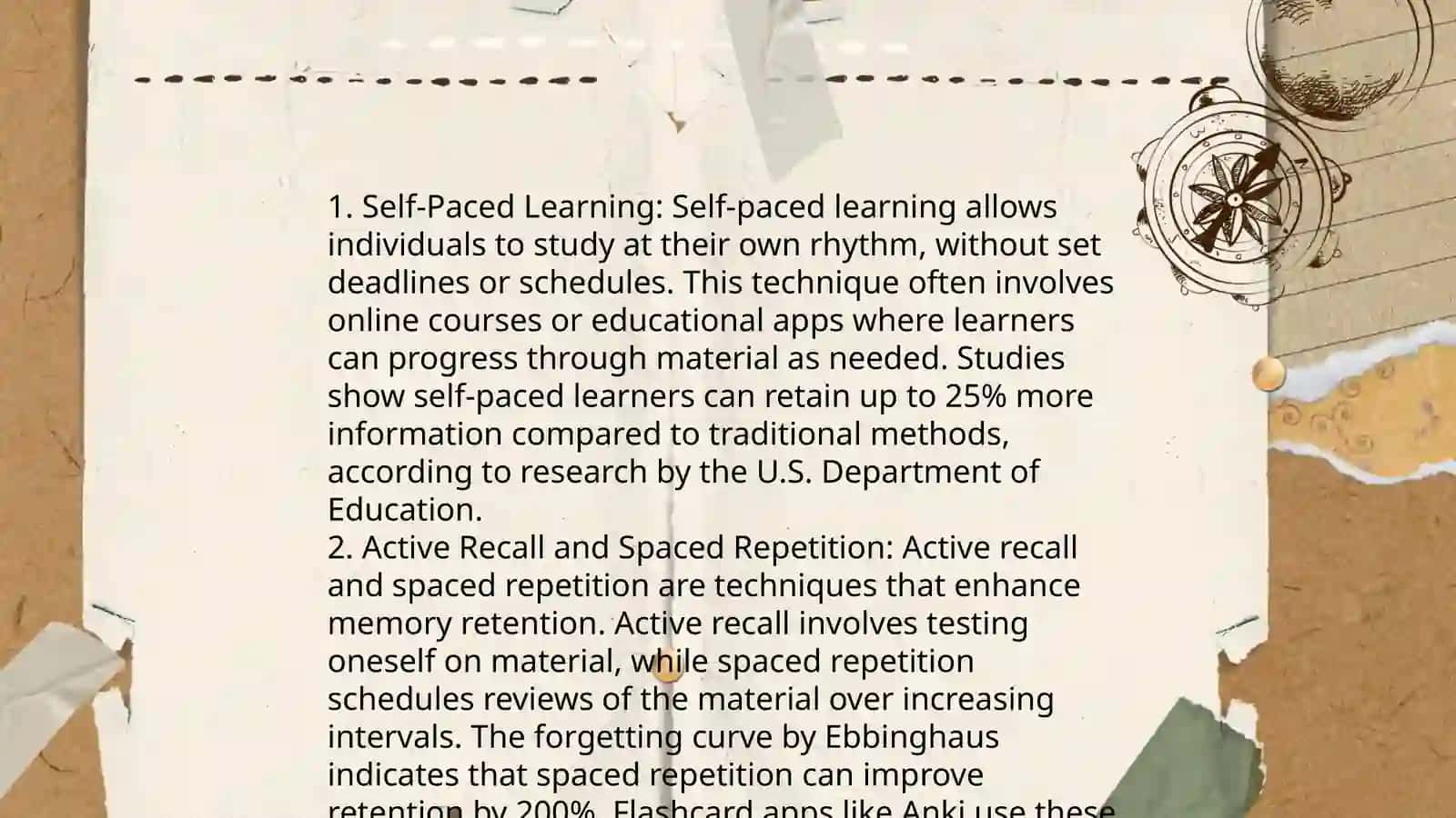 ABSENCE SELF STUDY TASKS 4