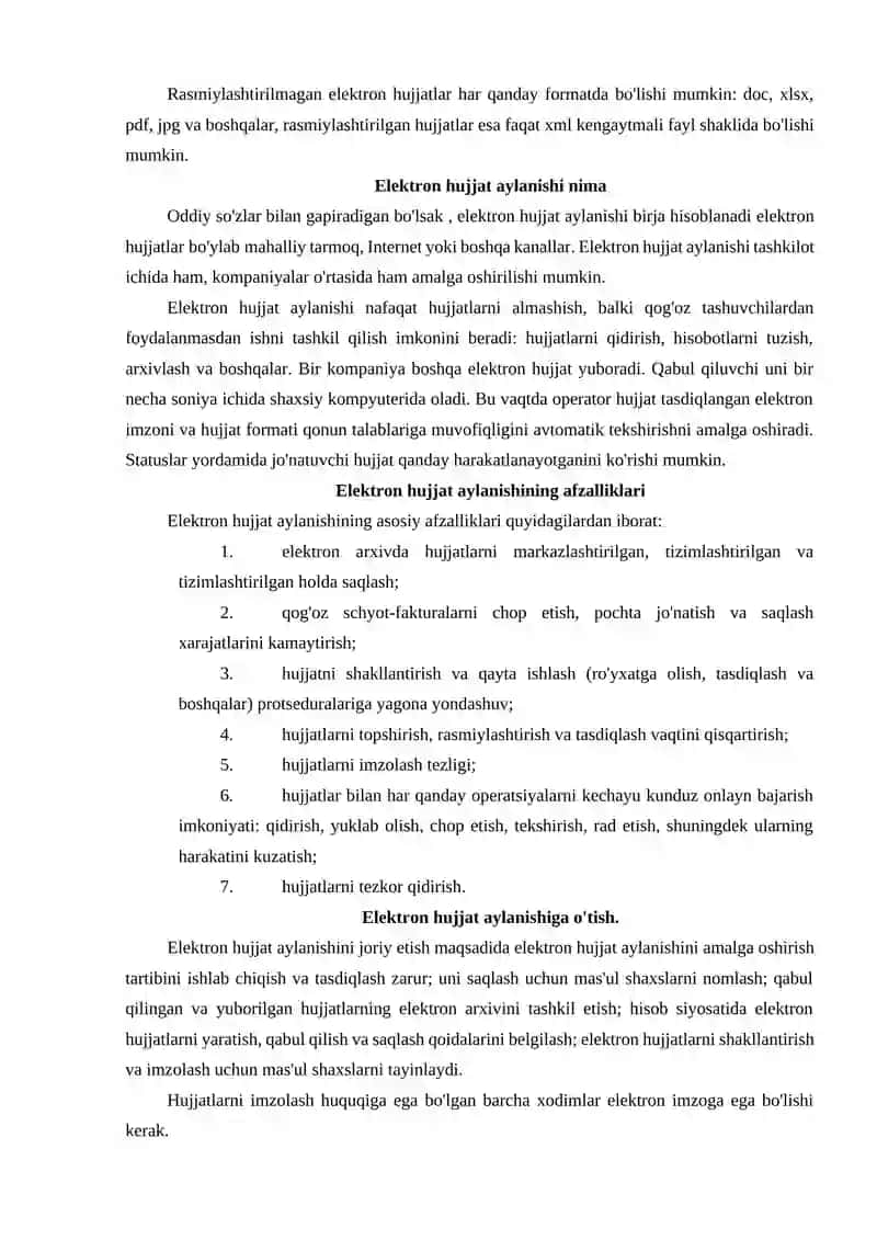 Elektron hujjat aylanish tizimi 4