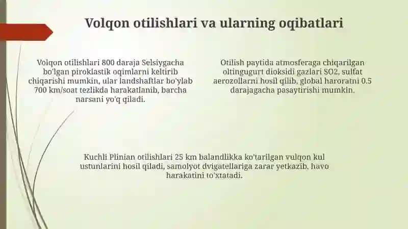 Vulqonlar haqida 4