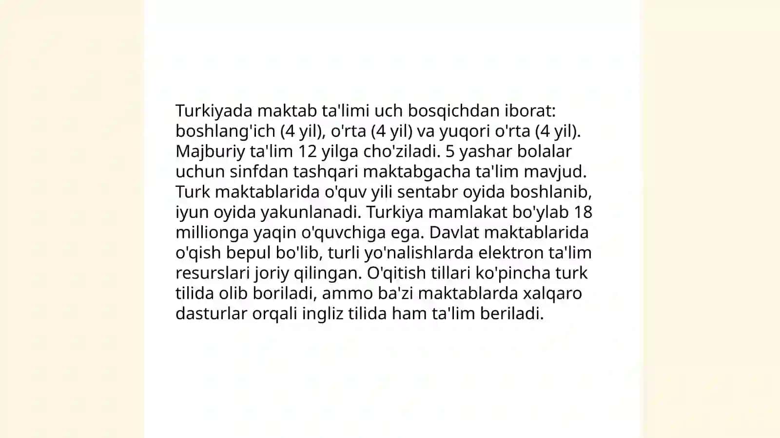 Turkiyada ta’lim tizimi 4