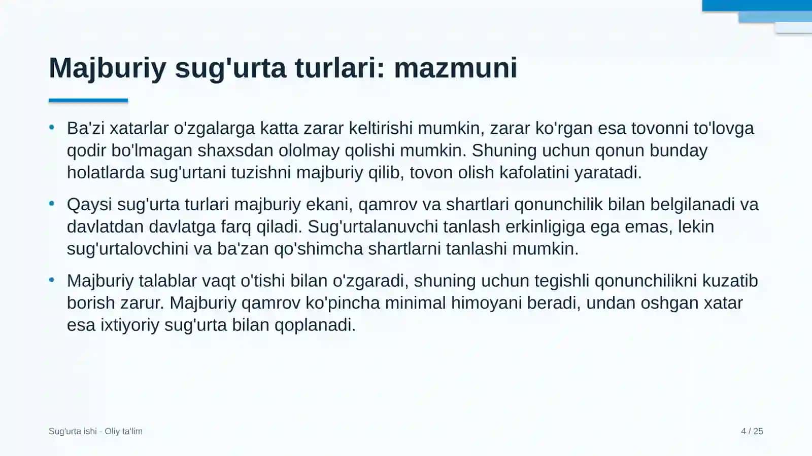 matbuot xizmatlarida majburiy sug'urta turlari 4355 4