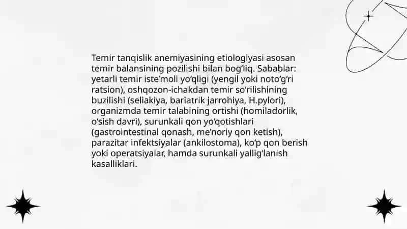 Temir tanqislik anemiyasi 4