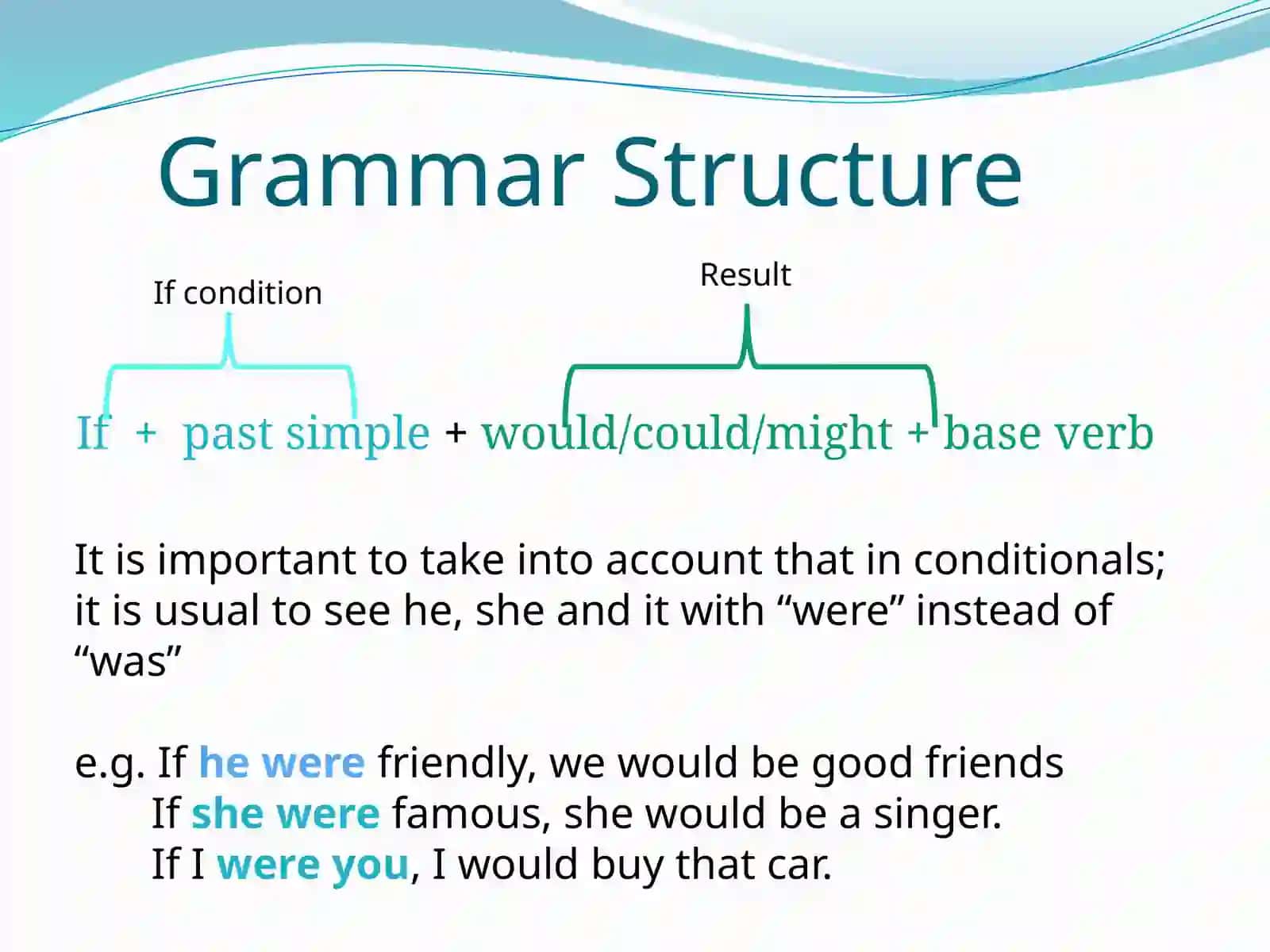 Second Conditional 4