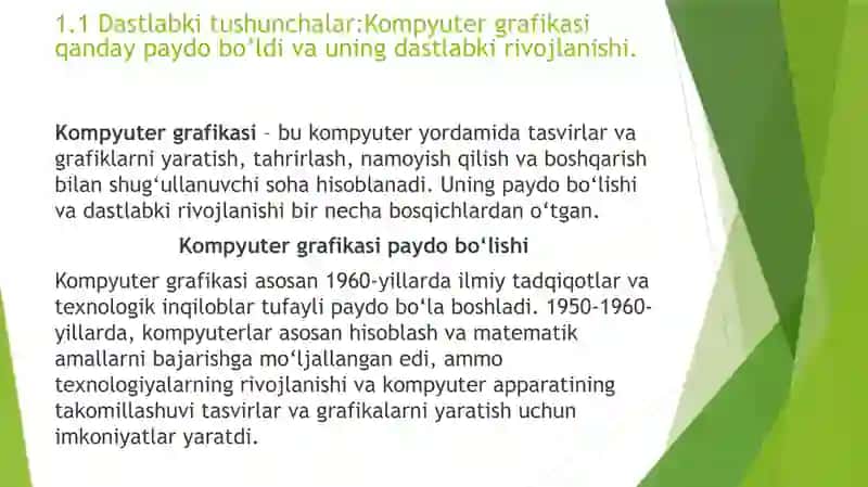 Kompyuter grafikasi tarixi 4