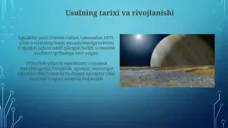 Egizak Usuli 4