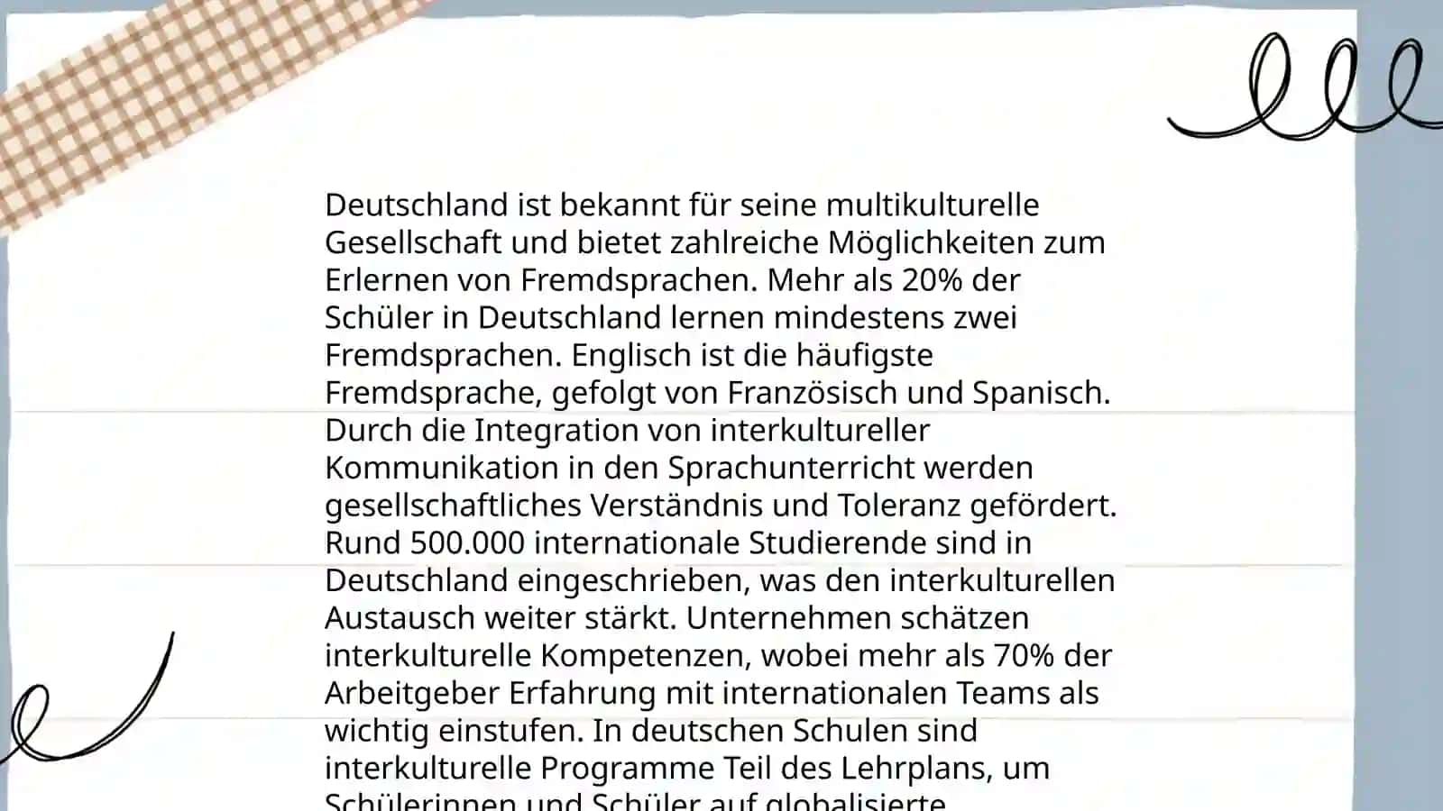 Fremdsprachen in unserem Leben 4
