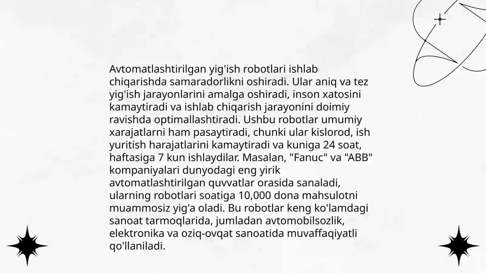Sanoat robotlarining klassifikatsiyasi 4