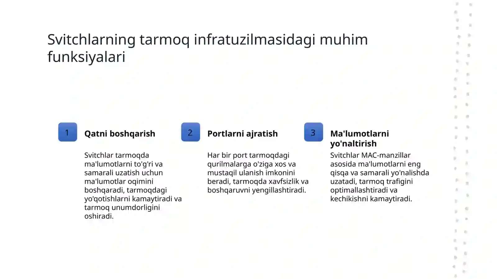 Tarmoq qurilmalari 4