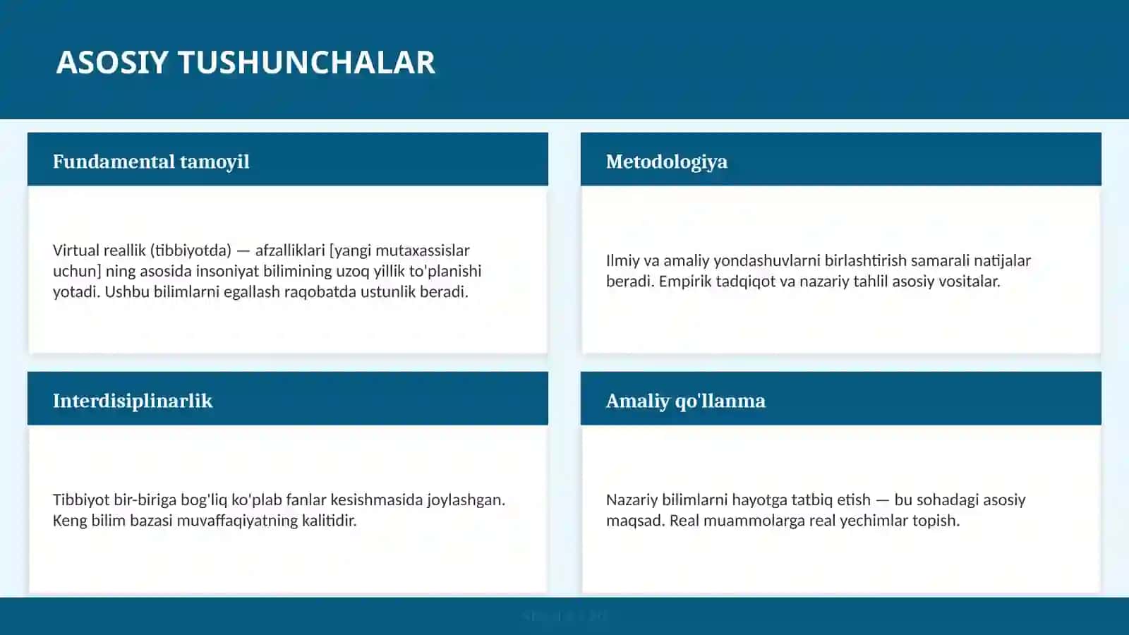 Virtual reallik (tibbiyotda) — afzalliklari [yangi mutaxassislar uchun] 4
