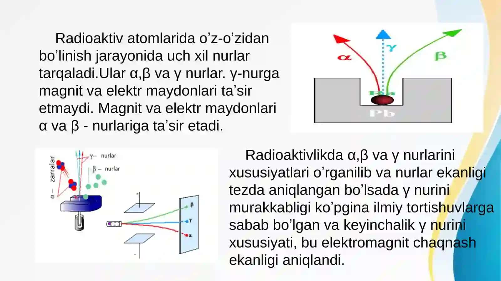 Radiaktivlik haqida umumiy ma’lumotlar 4